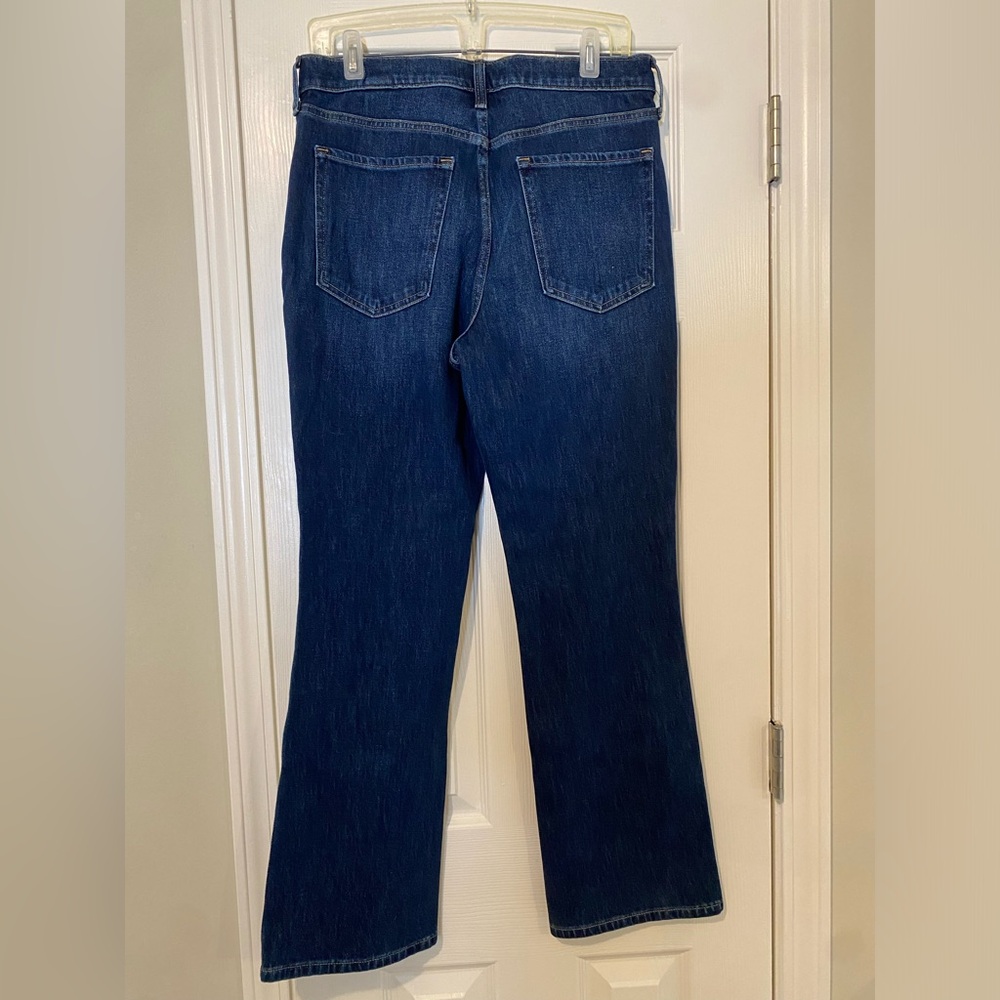 NWT BANANA REPUBLIC High Rise Bootcut Cropped Jeans 30 Long - Picture 7 of 12